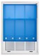 image 4 of FURNISHED Roller Blinds Daylight Square Eyelet Light Filtering Easy Fit Trimmable Window Shade | Blue | Blue