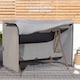 image 5 of Outsunny Garden Furniture Protector Patio Swing Chair Cover | Grey | Light Grey | 205L x 124D x 164Hcm