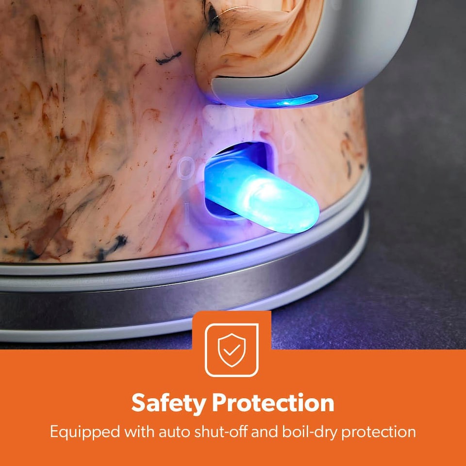 image 1 of GEEPAS 1.7L Electric Kettle | Premium Kettle with 360° Rotational Base