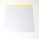 image 4 of Pack of 12 A4 Yellow Zip Zippy Bags - Janrax 708531
