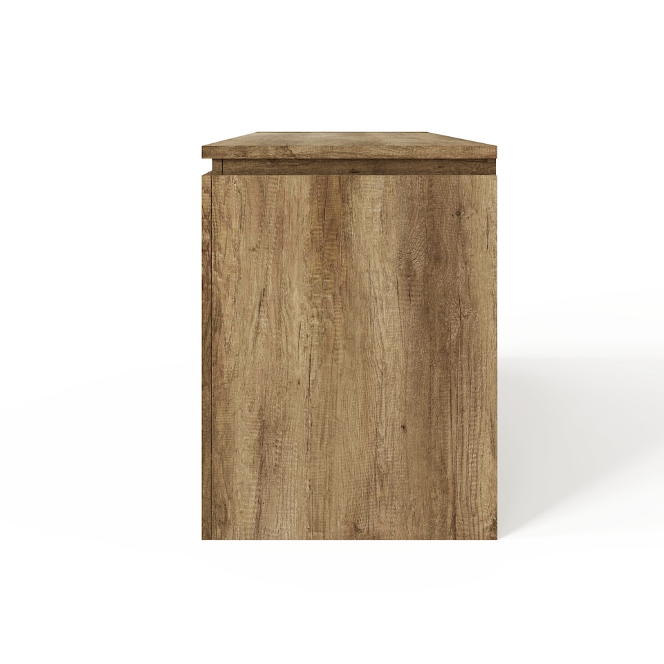 image 1 of Canyon Oak TV Unit | Brown | Grey Oak