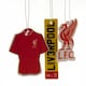 image 3 of Liverpool FC Air Fresheners (Pack Of 3) - Red - One Size