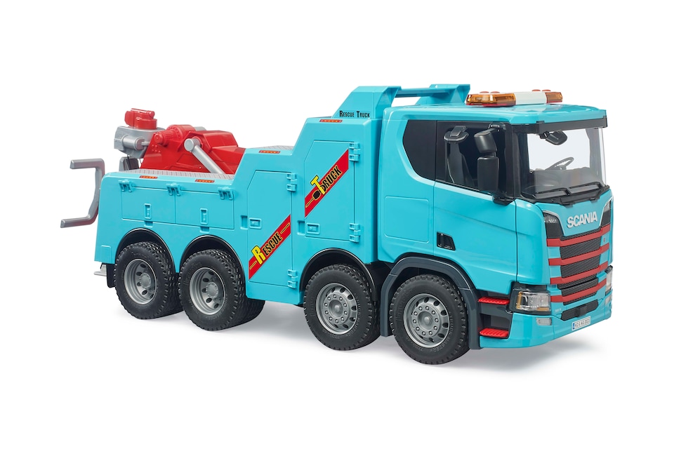 image 1 of Bruder Scania Super 560R Heavy tow truck with L S Module Detailed Vehicle & Playset Model