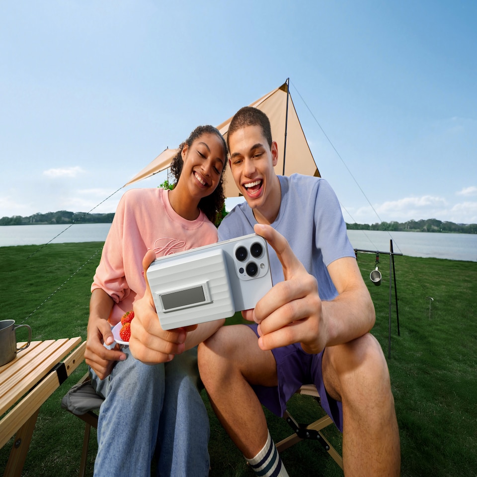 image 1 of EcoFlow Rapid Mag 10K power bank - White