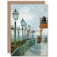 image 1 of Vincent Van Gogh Belvedere Overlooking Montmartre 1886 Art Card