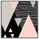 image 4 of Triangle geometrics (Picutre Frame) White | M