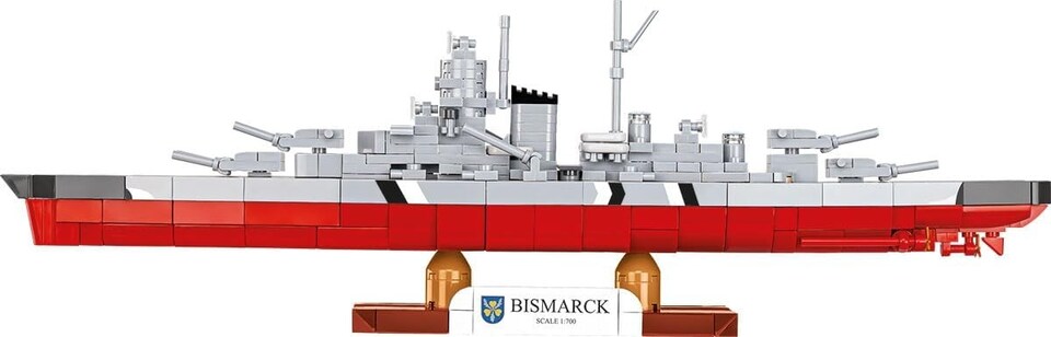 image 1 of Cobi 4854 World War II  Bismarck 590 pcs