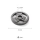 image 4 of Phoenix Fitness Olympic Weight Plate - 5kg - Pair