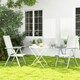 image 8 of Outsunny 2PCS Folding Chair w/ Breathable Mesh Back and Seat | Grey | Light Grey | One Size