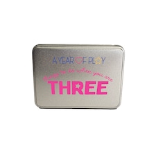 A Year of Play for a 3rd birthday gift | Pink