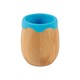image 1 of Tiny Dining Bamboo Baby Trainer Cup - 130ml  - Blue Blue