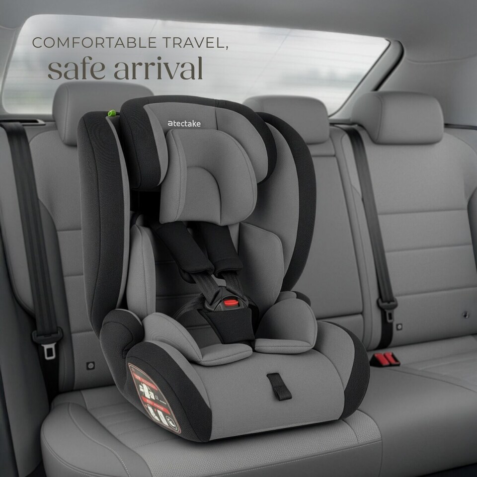 image 1 of Car Seat Sophie - with 5-point belt, i-Size approved, removable seat reducer | Grey | dark grey/black | 47 x 47 x 80,50 cm | 1