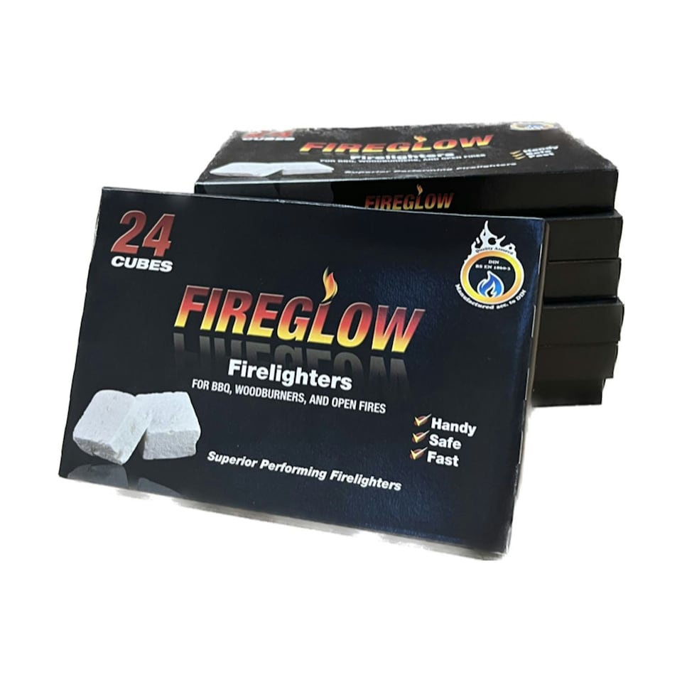 image 1 of Fireglow Firelighters - 28 Boxes 672 Pieces