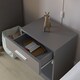 image 2 of Orlando Kids 1 Drawer Bedside Table | Grey | 1