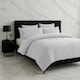 image 1 of Teddy Bear Fleece Soft Cosy Duvet Cover + Pillow Case Set White | Super King