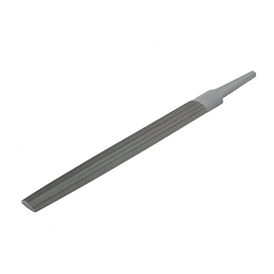 Bahco Half-round Bastard Cut File, Unhandled - Multi Colour - 150mm (6in)