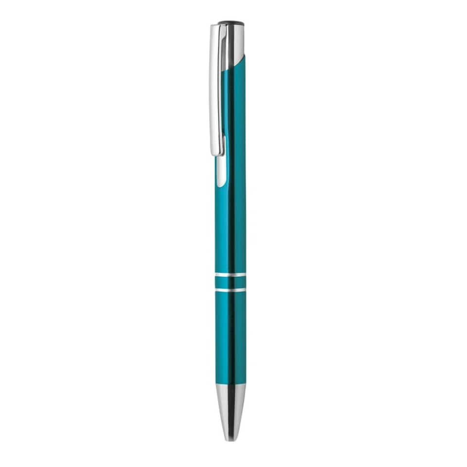image 1 of MidOcean Bern Ballpoint Pen - Turquoise - 13.5cm x 1cm