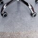 image 3 of Living and Home PVC Clear Rectangle Non-Slip Chair Mat Floor Carpet Floor Protector, 0.2 cm H
