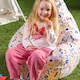 image 7 of icon Kids Highback Beanbag Confetti Print Multi Coloured