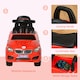 image 6 of HOMCOM Ride on Car Baby Toddler Walker Foot to Floor Sliding Car Slider Red