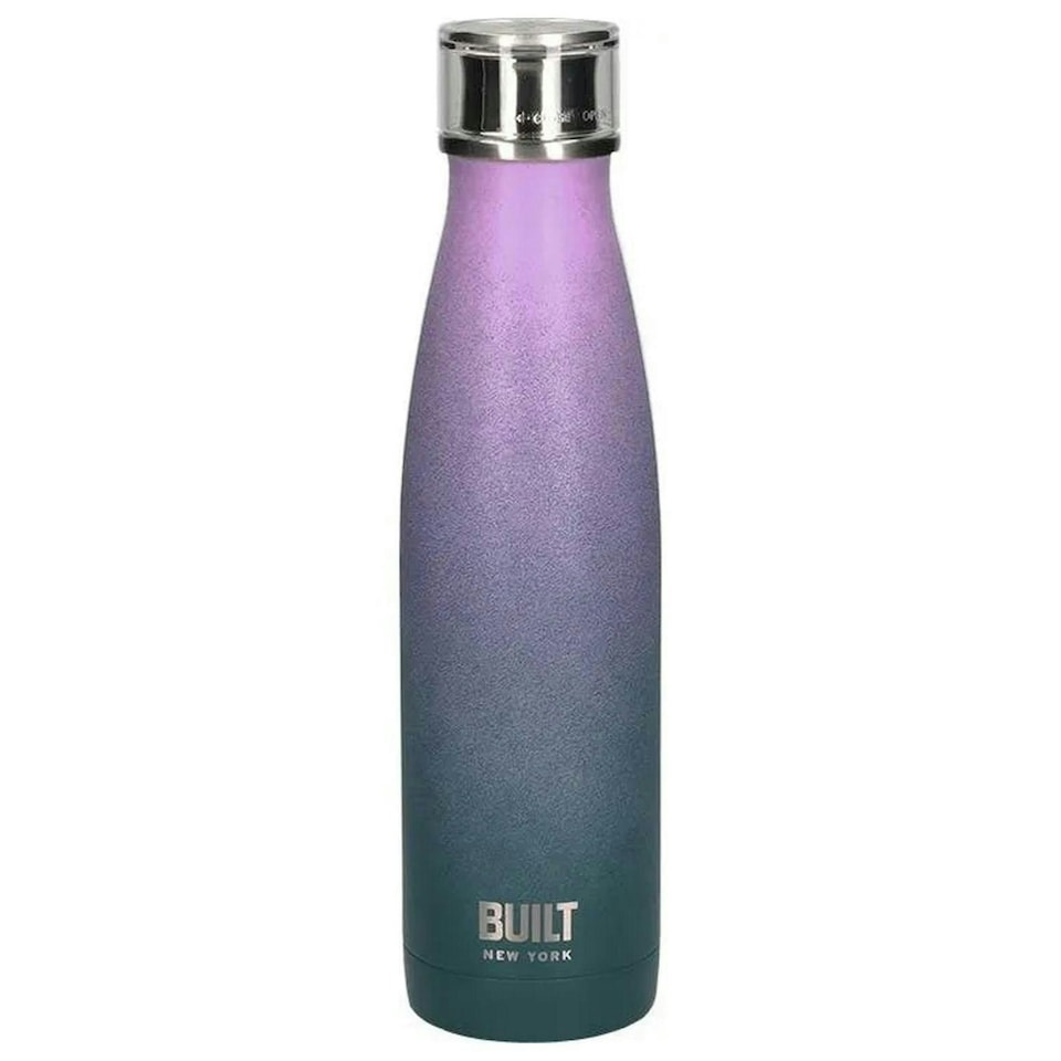 Built Water Bottle Perfect Seal 500ml Pink/Blue Ombre