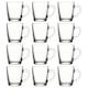 image 1 of Pasabahce Coffee Glass Mugs Sleeve 340ml | Clear | 12