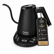 DMD Electric Gooseneck Kettle Digital Display, 8mm Spout, 40-100°C Temp Control