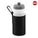 image 1 of Quadra Water Bottle And Fabric Sleeve Holder (Pack of 2) - Black - One Size