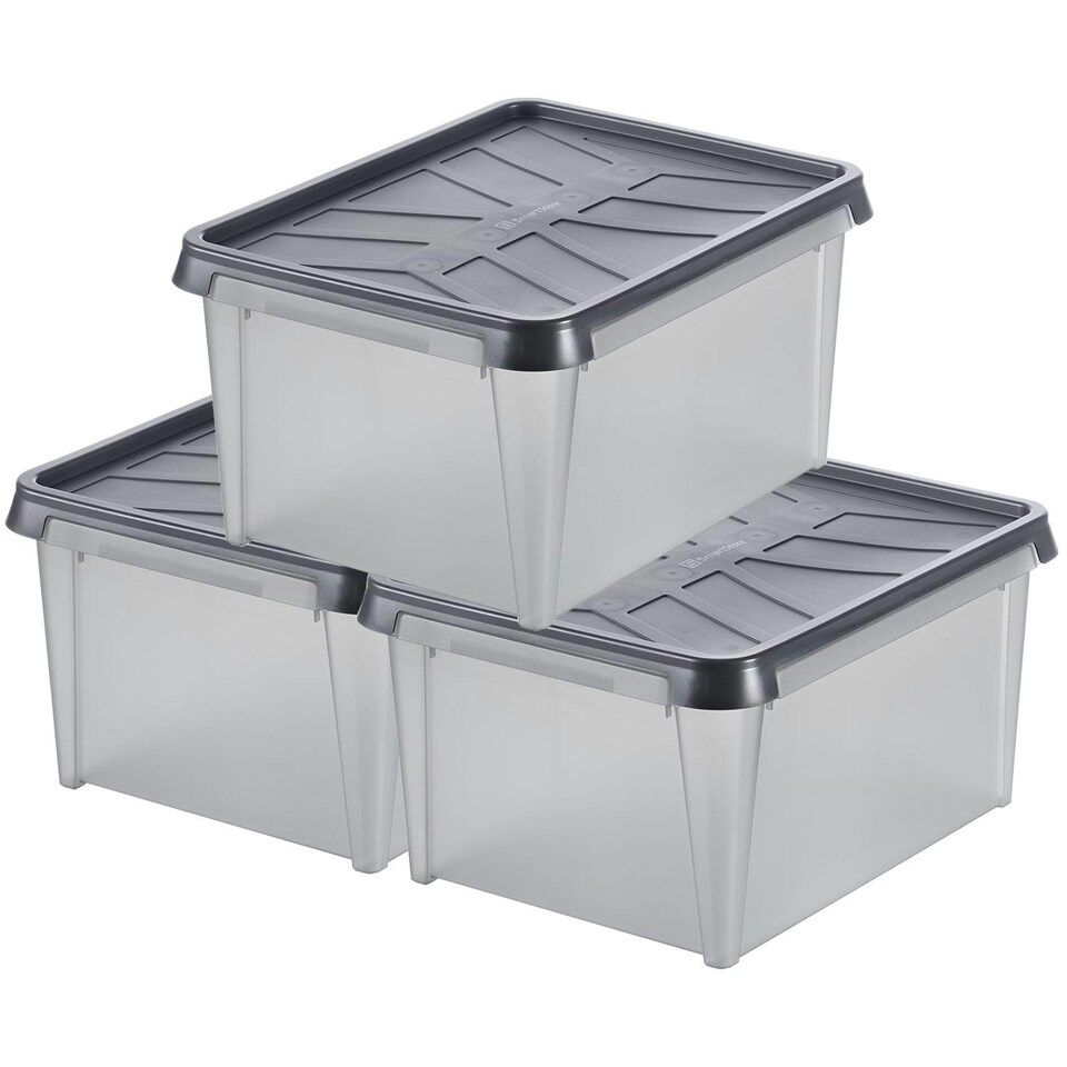 image 1 of 3pk SmartStore Waterproof All Purpose Dry Storage Box, Dry 31 - 33L