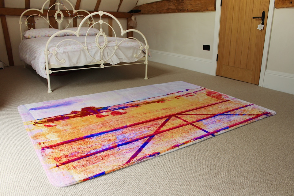 image 1 of Hay Bale Vibe Rug | Multi