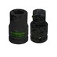 image 1 of 24mm Metric 3/4" or 1" Drive Deep Impact Socket 6 Sided With Step Up Adapter