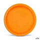 image 1 of Plate set Algon Disposable 20 cm Cardboard Yellow 10 Pieces (36 Units) N/A