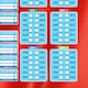 image 6 of Portugal Flag World Football Championship Cup 2026 A3 Fixture Wall Chart