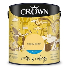 Crown Walls & Ceilings Matt 2.5L Happy Daze