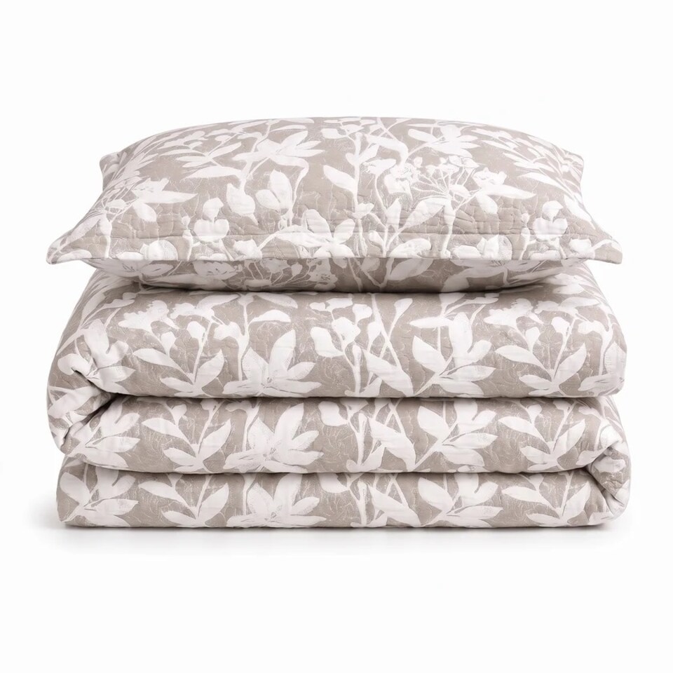Sweet Dreams Ashbury Jacquard Duvet Cover and Pillowase Set