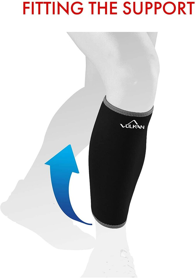 image 1 of Vulkan Classic Calf Support | Black | XL