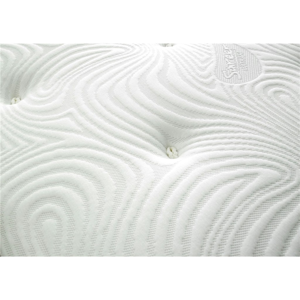 image 1 of 4ft Small Double Latex Open Coil Mattress - (120cm)