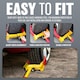 image 4 of Wheel Clamp Car Safety Lock For Vehicles Caravan Boat Motorbike Secure