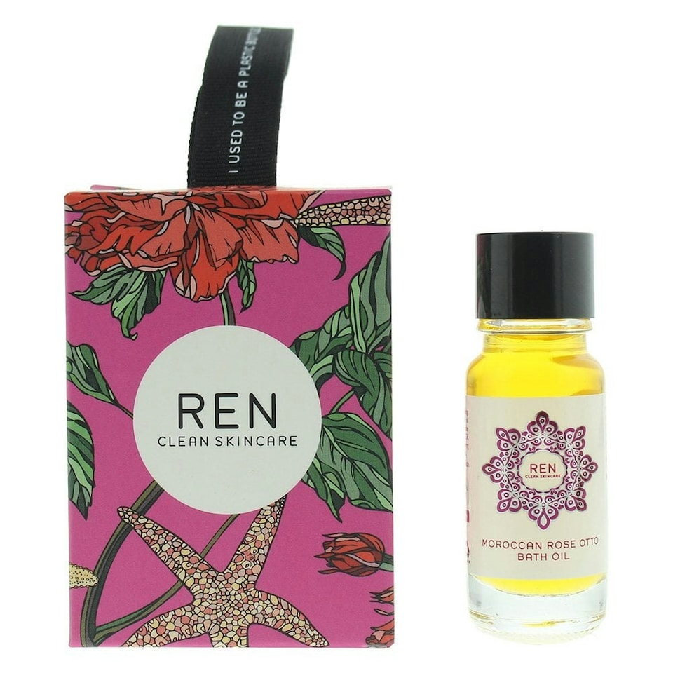 image 1 of Ren Moroccan Rose Otto Bath Oil 10ml