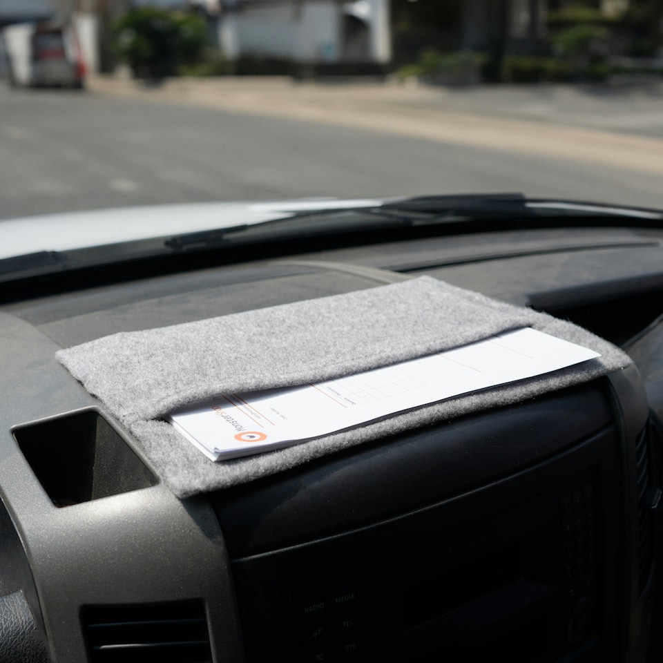 image 1 of Van Carpet Lining & Storage Pouches - Silver Grey Grey