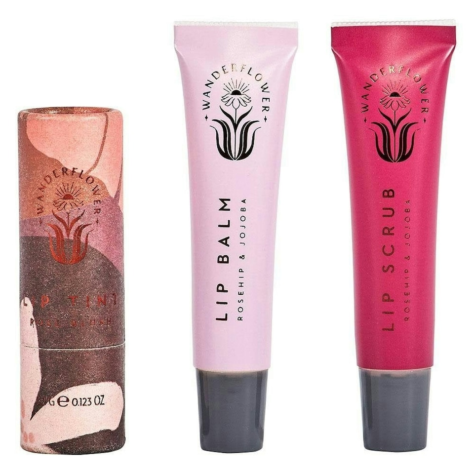 image 1 of Wanderflower Travel Lip Care Kit