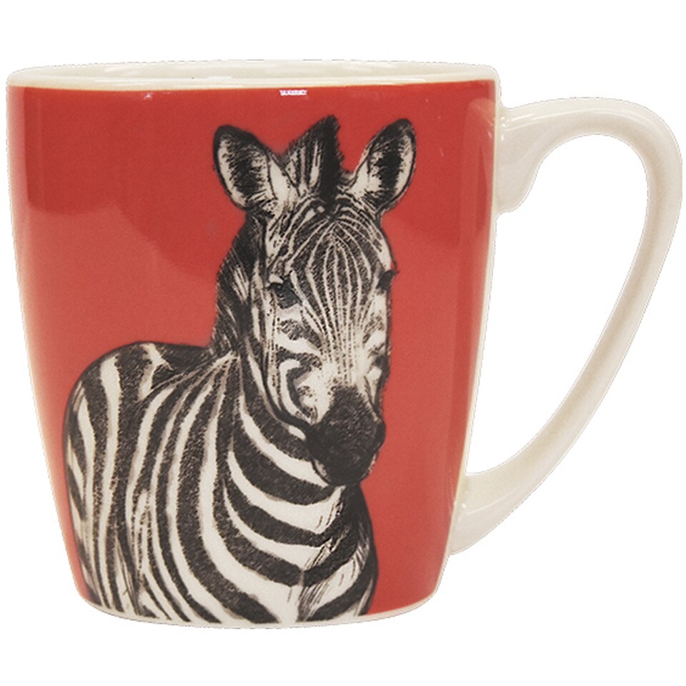 image 1 of Queens The Kingdom Zebra Mug | Multi | 1