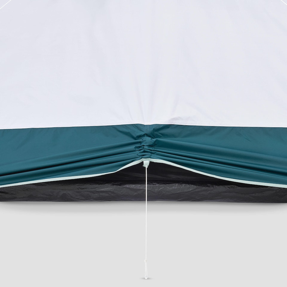 image 1 of Decathlon 4-person, 2-bedroom camping tent, Arpenaz 4.2, Fresh & Black