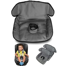 Lynmark® Potty Training Car Seat Protector Cover for Spills, Nappy Leaks, and Accidents Grey | 2 pack
