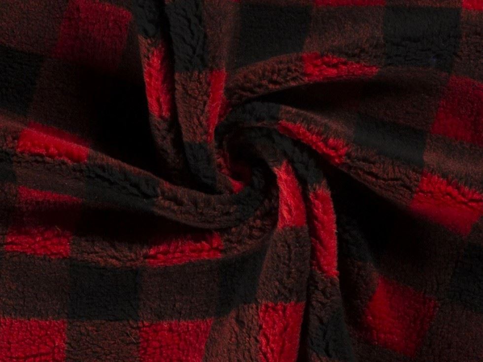Brown Sherpa Fleece Fur Fabric for Dressmaking, Toy Making, 150cm / 59" Wide - per metre