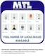 image 7 of Lucas LLB566 P21/4W 12V 21/4W Car Bulb Twin Pack Brake Stop Tail Marker Light Fog