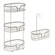 image 1 of Showerdrape Dante Beige Freestanding Floor Caddy and Mini Shower Caddy | Cream | Beige | 1