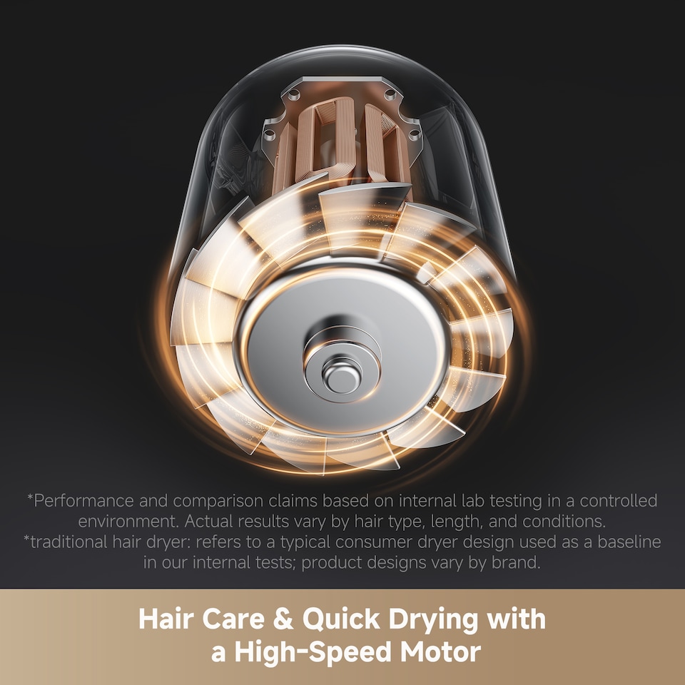 image 1 of MOVA Shine 10 Hair Dryer - Gold