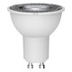 image 4 of First Choice Lighting Set of 5 White Fire Rated Tilt Recessed Ceiling Downlights with Warm White LED Bulbs White