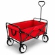 image 8 of Red Heavy Duty Foldable Garden Festival Trolley Cart Wagon Truck